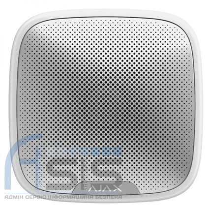 Бездротова вулична сирена Ajax StreetSiren white