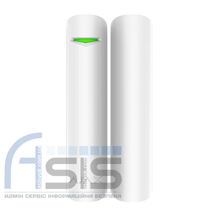 Датчик відкриття дверей/вікна Ajax DoorProtect Plus (white), фото 2