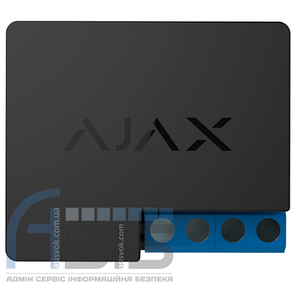 Контролер Ajax WallSwitch (black) для управління приладами, фото 1