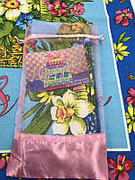 Полотенце льняное "Цветы" в подарочной упаковке- 1 шт