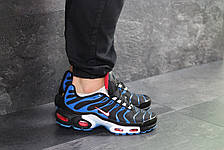 Кросівки чоловічі Nike air max TN,чорні з синім 44,45,46 р, фото 3