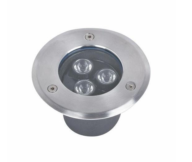 Підводний вбудований професійний світлодіодний професійний світильник 3*1W синій ip68 Ecolend, фото 1