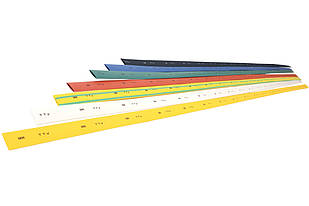 Термоусадкова трубка ТТУ 12/6 біла 1 м IEK