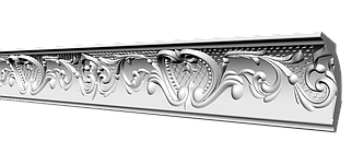 Стельовий плінтус Glanzepol GP13 (10х8)см, довжина 2м