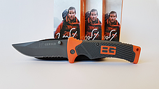 Туристичний складаний ніж G. Bear Grylls Folding Sheath Knife, фото 4