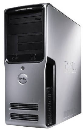 Системний блок Dell Dimension 9200-C2D-E4600-2.4GHz-2Gb-DDR2-HDD-250Gb-DVD-RW+NVIDIA Quadro FX 570(256МБ)- Б/В, фото 2