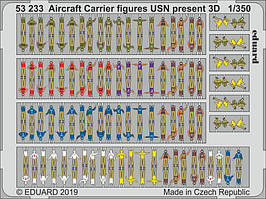 Фігурки для авіаносців USN, сучасний варіант, 3D. 1/350 EDUARD 53233