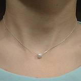 Срібне кольє Ніжність, фото 2