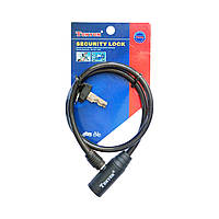 Замок велосипедний трос Tonyon 8x650 мм TY414