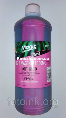 Чорнила Magic для Epson з підвищеною світлостійкістю 1000мл, Light Magenta (E1LM), фото 1