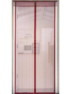 Антимоскітна штора на комбинированом магніті 100*210 бордо