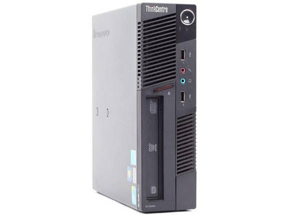 Системний блок Lenovo ThinkCentre M90 USFF -Pentium-G6950-2.8GHz-2Gb-DDR3-HDD-320Gb-DVD-RW-7Pro- Б/В, фото 2