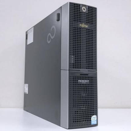 Сервер FUJITSU PRIMERGY TX120 S2-SFF-Intel C2D P8400-2,26GHz-4Gb-DDR2-HDD-300+3*150Gb-DVD-R- Б/В, фото 2