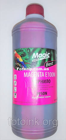 Чорнила Magic для Epson з підвищеною світлостійкістю 1000мл, Magenta (E1M), фото 1