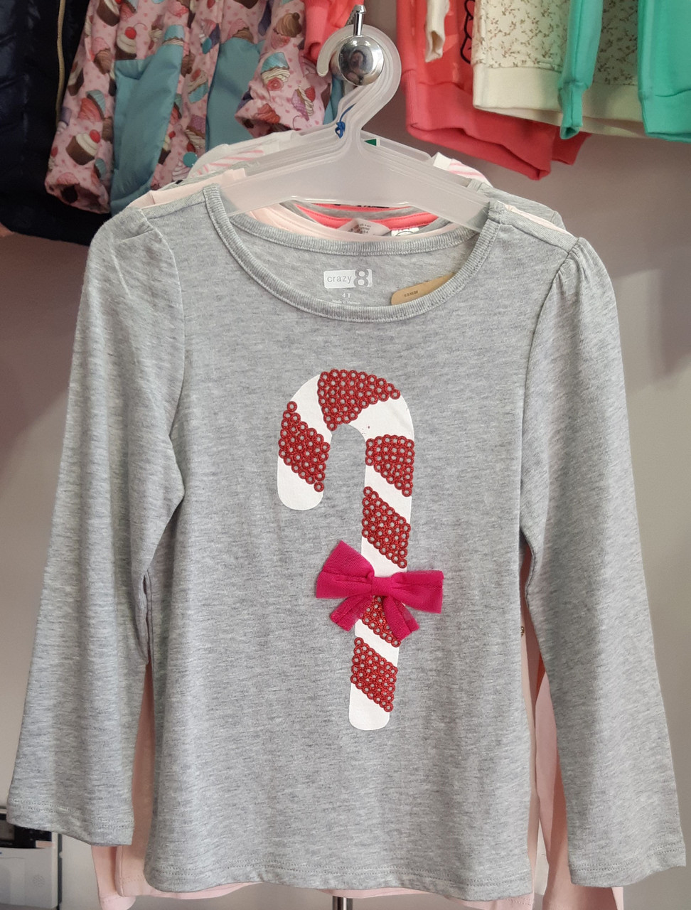 Лонгслив для девочки 4 года