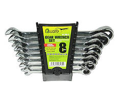 Набір трещоточных ключів 8шт ALLOID НК-2081-8