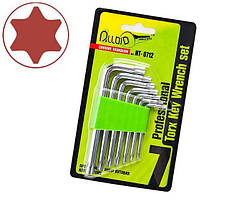 Набір ключів вигнутих ALLOID НТ - 0712 TORX T10 -T40 (7 предметів)