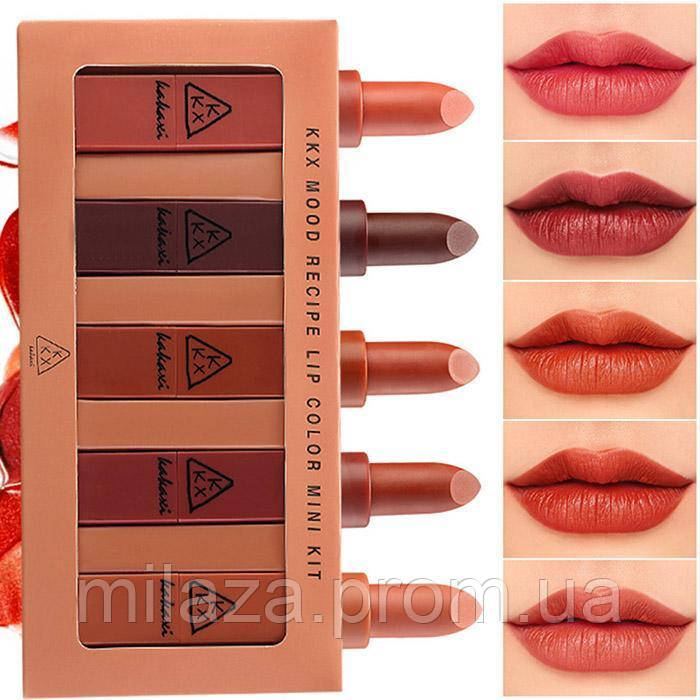 Набор помад 3CE Lip Color Mini Kit