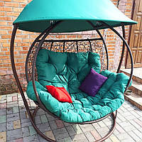Подвесные качели кокон двухместные