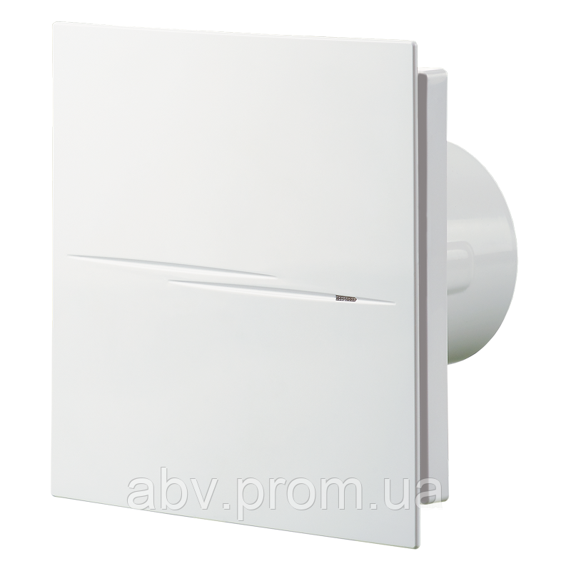 Вентс 100 Квайт Стайл безшумний (26 дБ) осьовий вентилятор 7,5 Вт 90 м3/год, фото 1