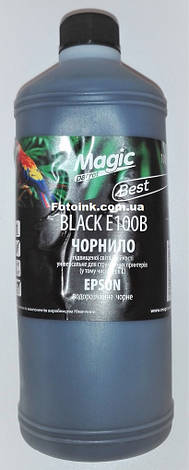 Чорнила Magic для Epson з підвищеною світлостійкістю 1000мл, Black (E1B), фото 1