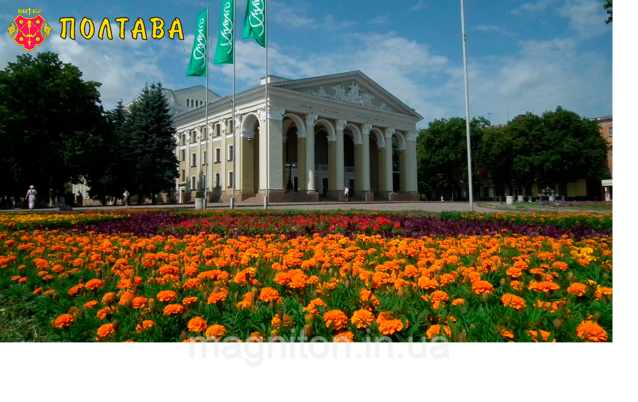 Магніт вініловий Полтава 01