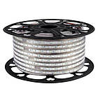 Світлодіодна стрічка СУПЕР-ЯРКА 2835-180 біле світло, 220 В IP65 герметична, фото 2