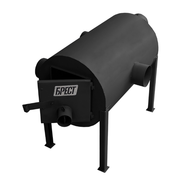 Опалювальна Піч буржуйка Брест 350 горизонтальна, фото 1