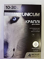 Краплі Unicum premium Унікум преміум для собак від бліх та кліщів на холку 10-30 кг