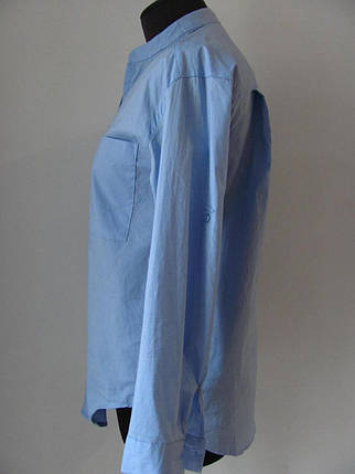 Оригінальна блуза-сорочка. Застібається на гудзики. Рукавчик підвертається р.48, фото 2