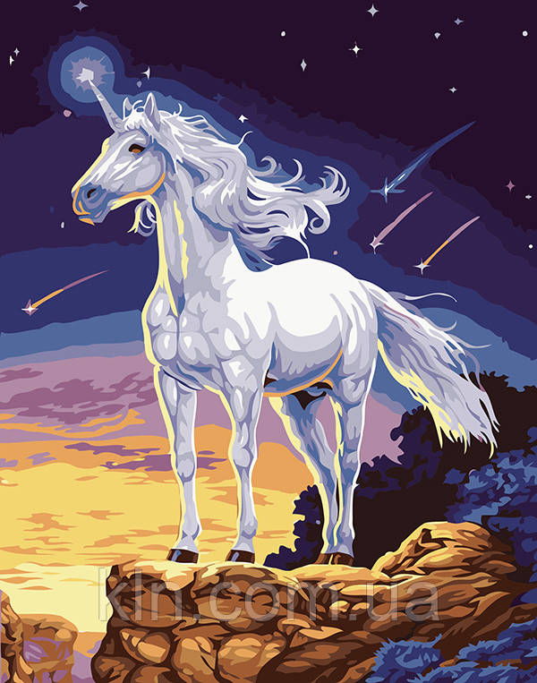Картина за номерами Menglei Єдиноріг MG309 40 х 50 см, фото 1