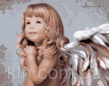 Картина за номерами Menglei Маленький ангел MG338 40 х 50 см, фото 1