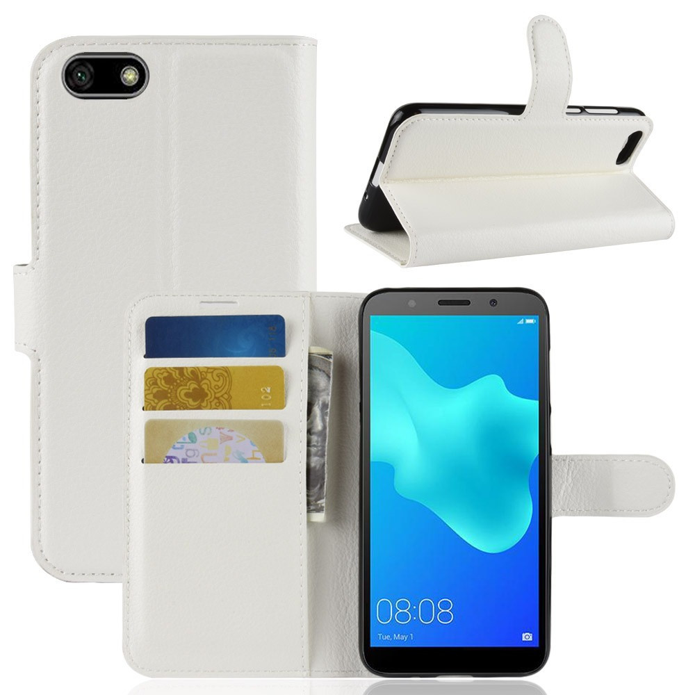 Чохол-книжка Litchie Wallet для Huawei Y5 2018 / Y5 Prime 2018 / Honor 7A Білий