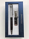 Набір флешка USB Swarovski і ручка з кристалами в подарунковій упаковці., фото 2