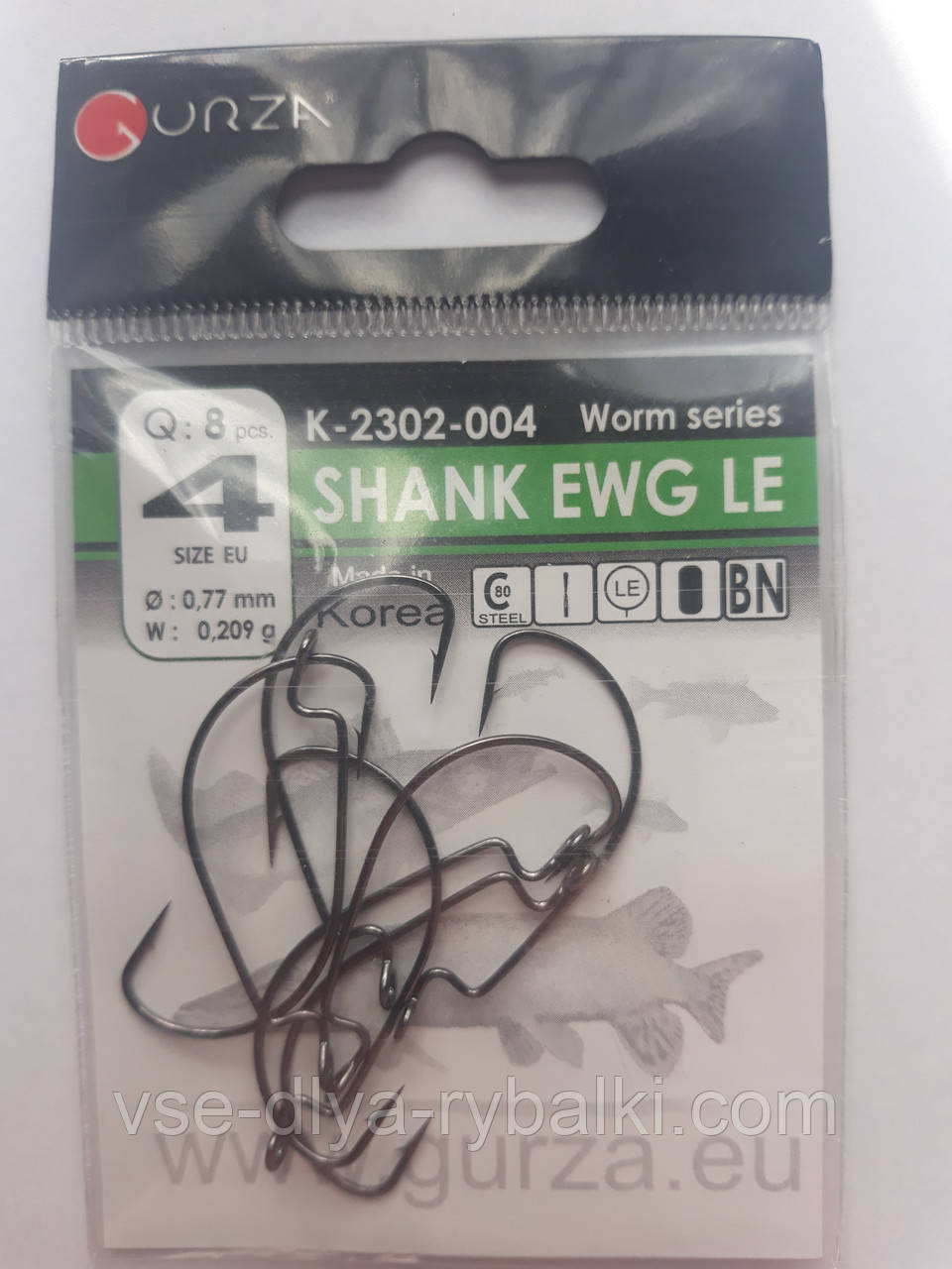 Гачки Gurza Shank EWG LE № 4