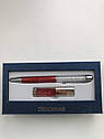 Набір флешка USB Swarovski і ручка з кристалами в подарунковій упаковці., фото 3