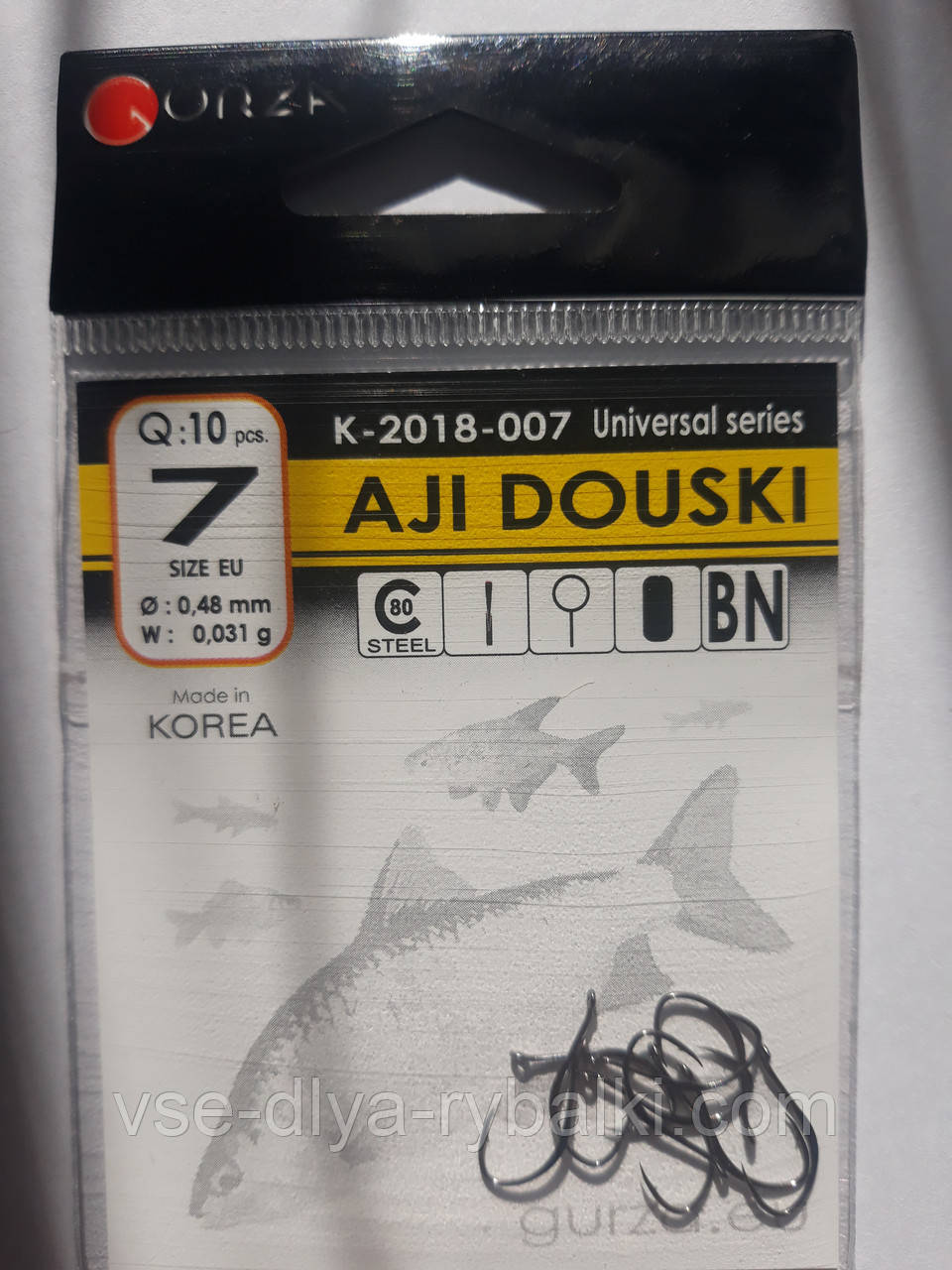 Гачки Gurza aji douski № 7