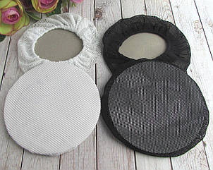 Сіточки на гульку (для пучка) еластичні 12 шт/уп. чорні + білі