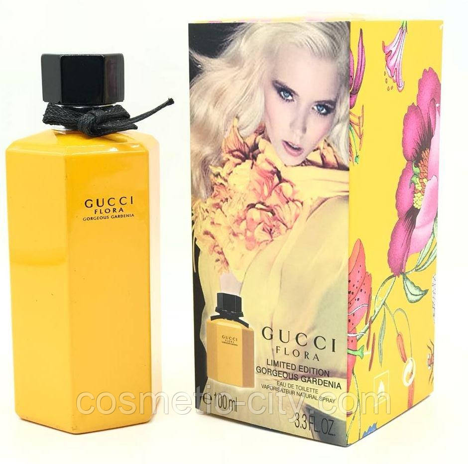 Gucci Flora Gorgeous Gardenia Limited Edition 2018, 100 ml (желтый