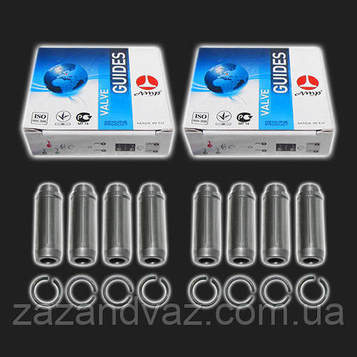 Направляющие втулки клапанов Сенс Sens Ланос 1.4 Lanos 1.4 ВАЗ 2101-2107 8 шт AMP Польша