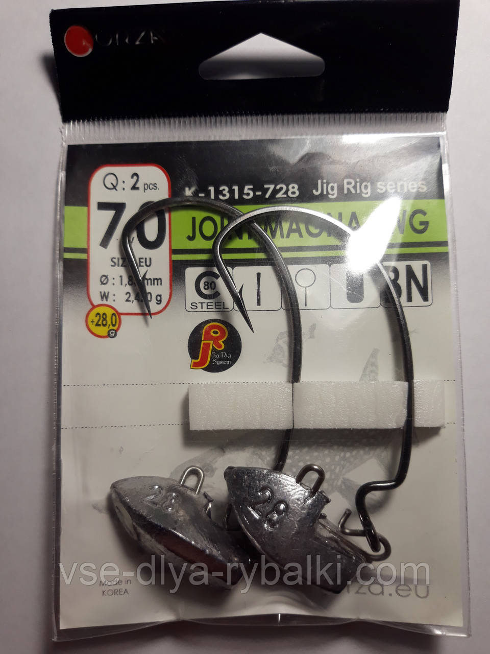 Гачки Gurza Joint Magna EWG № 7/0 + 28 грм