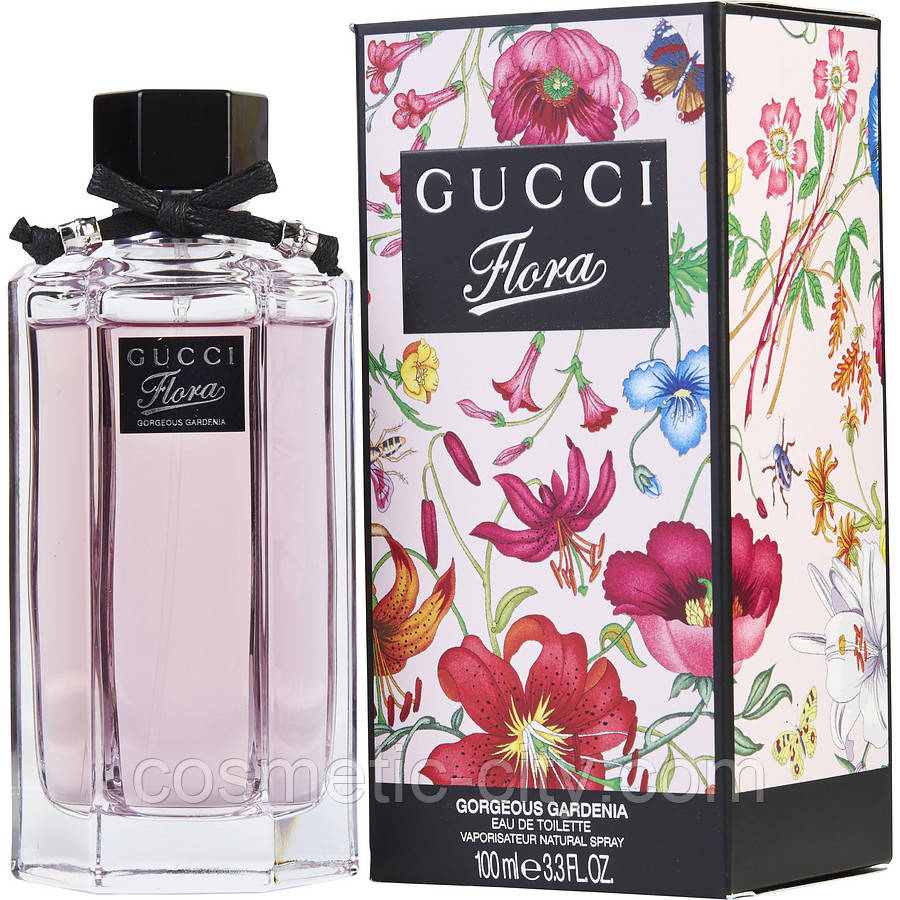 Туалетна вода Flora by Gucci Gorgeous Gardenia Gucci 100 мл