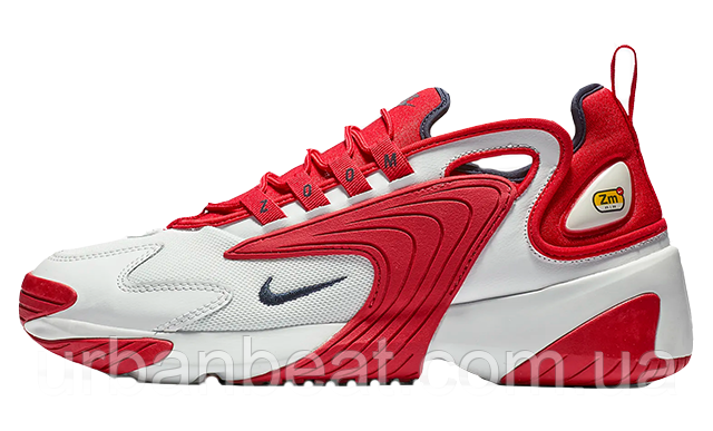 Чоловічі кросівки Nike Zoom 2 Red/White Оригінал