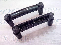 Тюноматик струнотримач бридж Tune-o-matic для гітари електрогітари Gibson SG Les Paul ES ЧОРНИЙ