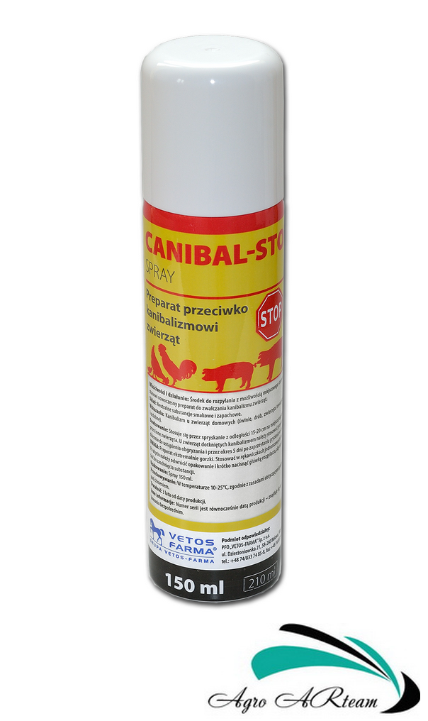 Спрей проти канібалазму у тварин (Канібал стоп-спрей), 150 мл, (Польща)