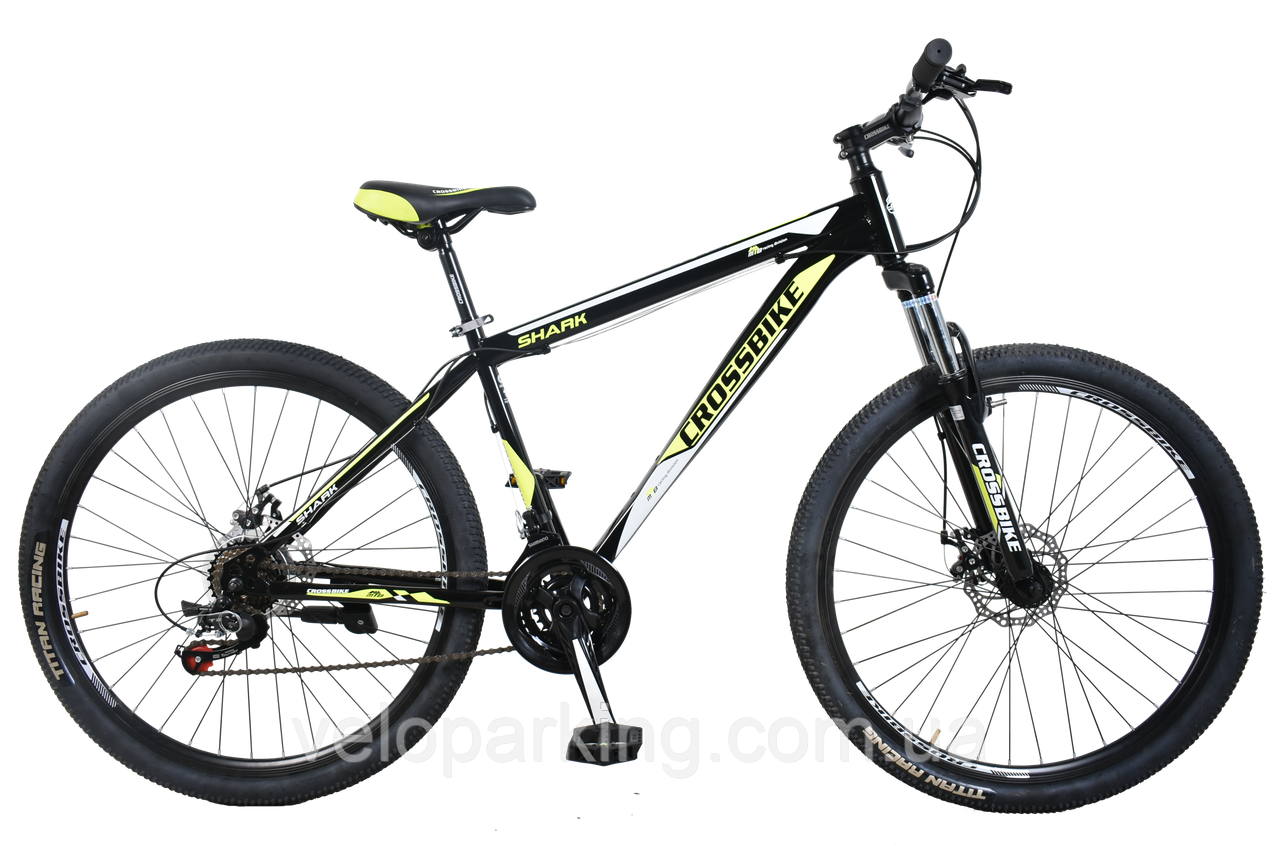 Гірський велосипед Crossbike Shark 27.5 (2020) new