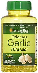 Вітаміни Puritan's Pride Odorless Garlic 1000 mg 100 softgels