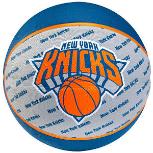 Баскетбольний м'яч для стрітболу Spalding NBA Team York Knicks р. 7 (30 01587 01 2017)