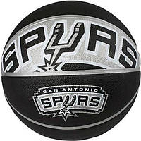 Баскетбольный мяч для стритбола Spalding NBA Team San Antonio Spurs р. 5 (31 01587 01 1415)