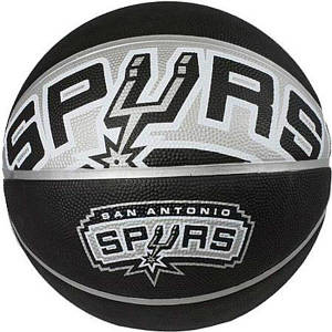 Баскетбольний м'яч для стрітболу Spalding NBA Team San Antonio Spurs р. 5 (31 01587 01 1415)